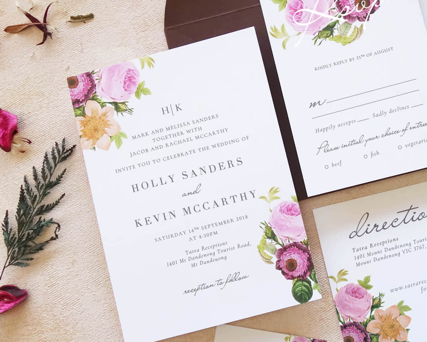 special finishing digital papermint custom wedding invitation and stationery design